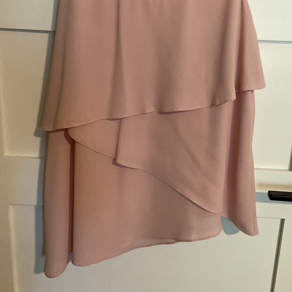 EUC Karen Kane Blush Pink blouse Sz Medium 2/$25 - Picture 4 of 5